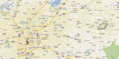 ਨਕਸ਼ਾ ਦੇ Atlanta ga